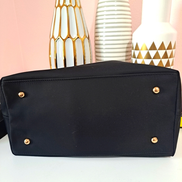 Prada Crossbody Tote, Saffiano, Black, Almost New - Picture 4 of 11